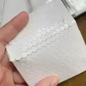 Zeshoekige dubbelzijdige plakkertjes