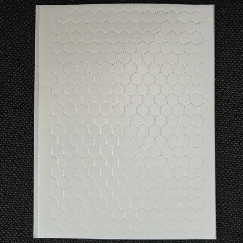 Zeshoekige Dubbelzijdige Plakkertjes โ 240 stuks per vel โ 3D Effect voor Knutselprojecten - Afbeelding 2