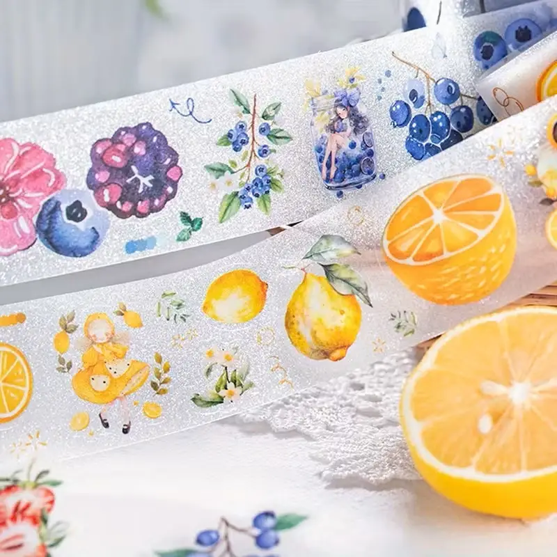 PET Tape Rol – Fruit Collectie (6 varianten) - Afbeelding 3