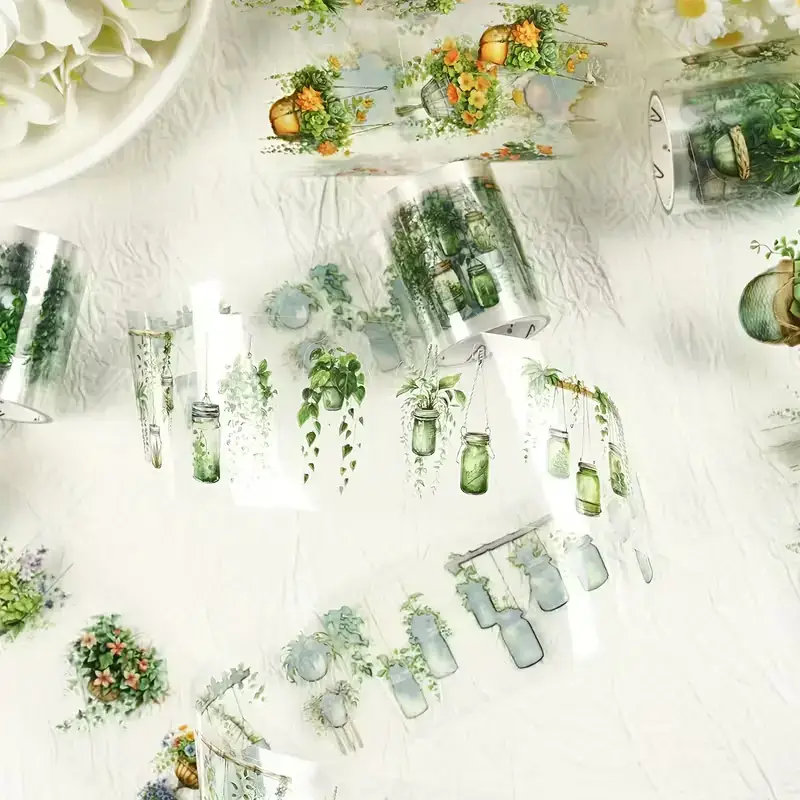 PET Tape Rollen โ Hangplanten Collectie 5 varianten | Scrapstory.nl - Afbeelding 4