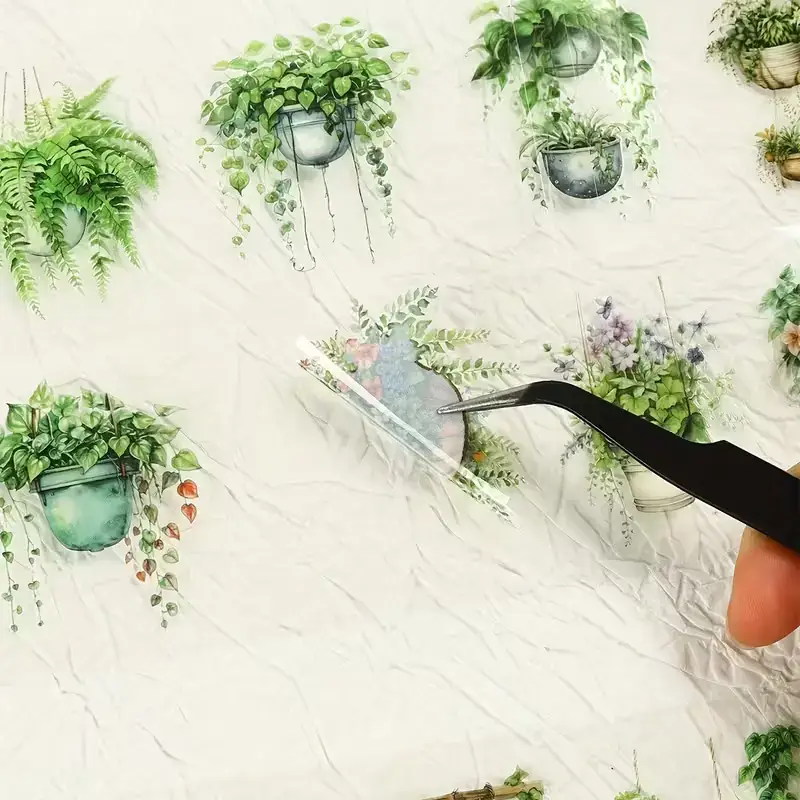 PET Tape Rollen โ Hangplanten Collectie 5 varianten | Scrapstory.nl - Afbeelding 6