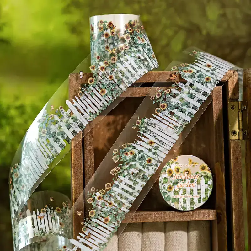 PET Tape Rol โ Hekken Collectie 6 varianten - Afbeelding 4