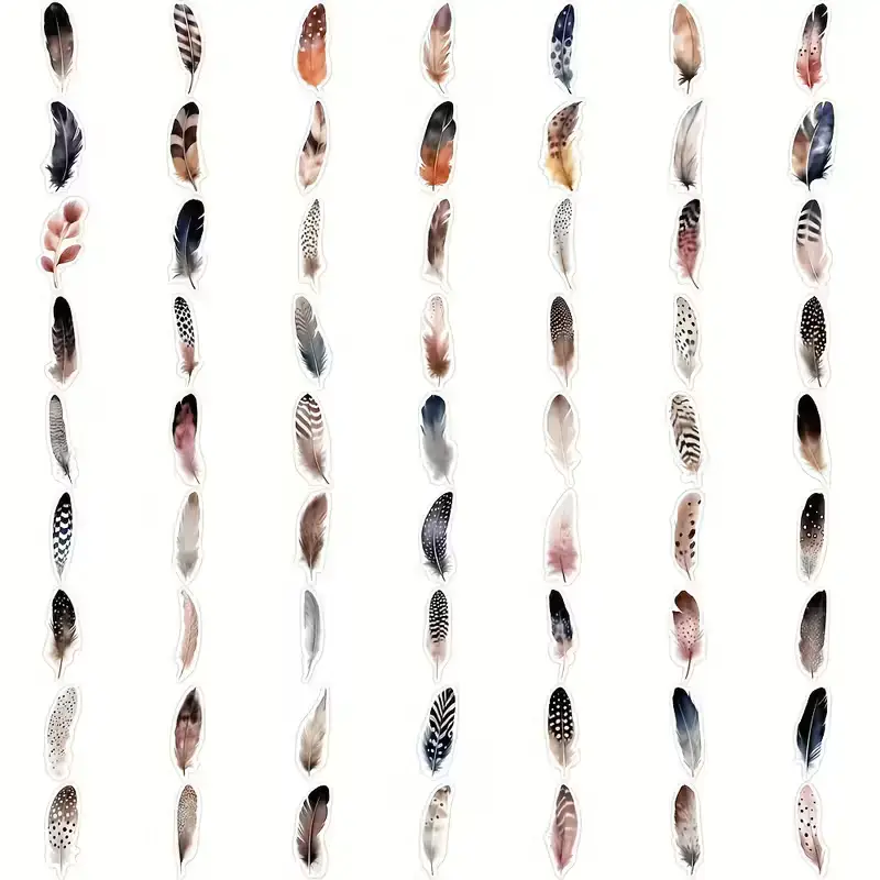 Stickers Veren โ 10 stuks per zakje - Afbeelding 3