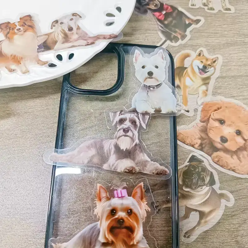 Transparante Honden Stickers โ 10 stuks - Afbeelding 4