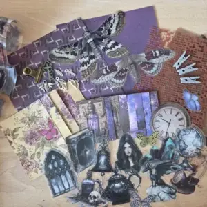 Scrap Pakketje โ Diverse Themaโs | Uniek Mixpakket met Stickers, Papier en Decoratie