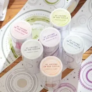 Geometrische Washi Tape โ 6 Variaties | Scrapstory.nl