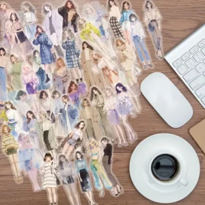 Transparante stickers mode meiden